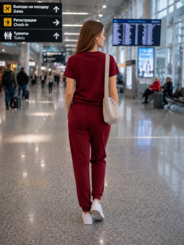 Image of ELVIA Women's Pure Cotton Top and Pyjama Co-Ord Set | Hot Head Graphic Printed Night Suit | Regular Fit Half Sleeve Round Neck T-Shirt with Pajama Loungewear Sleepwear Set for Women