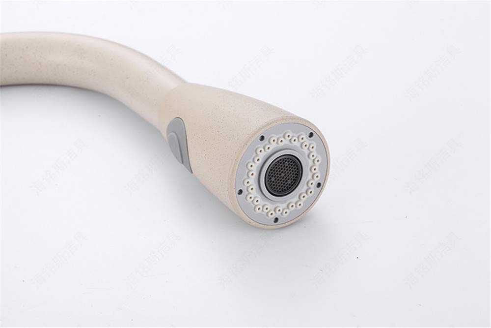 Retro Grifo De La Cocina Grifo Del Fregadero De La Cocina Caliente Y El Agua Fría Del Mezclador 360 Se Soporta Rotativa Avena Grifo Con La Cabeza De Ducha Extraíble Con Un Aireador Sola Manija