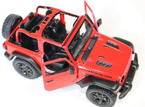 Image of Kinsmart Kin-Smart 2018 Jeep Wrangler Rubicon No Top Red - Kinsmart P /B, Kid