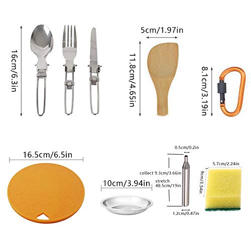 Cookware di Campeggio Picnic Set Cucina all'aperto...