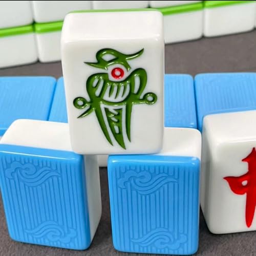 Accesorios para mesa de Mahjong automática: 144 fichas miniatura 5
