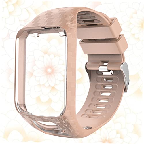 Bracelet montre silicone sculpté Uonlytech compatible ajustable - 2