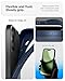 Spigen for iPhone 17 Case, Liquid Air [TPU Covered Camera Control] [No Magnet Ring] [Military-Grade Protection] - Navy Blue
