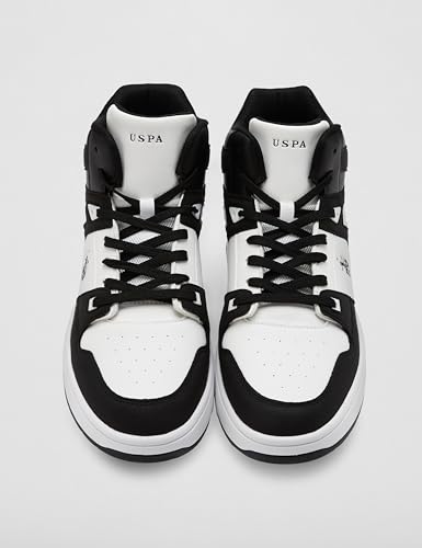 Image of USPA U.S. Polo Assn Men|Bruce|Black Stylish Casual Sneaker Shoes for Man