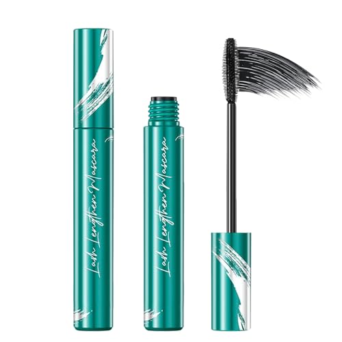 KOSLEOW Máscara de Pestañas Professional, Volumen y Longitud Instantáneos, A prueba de Agua, 10 ml, Color: Negro, Para Pestañas Naturales y Definidas