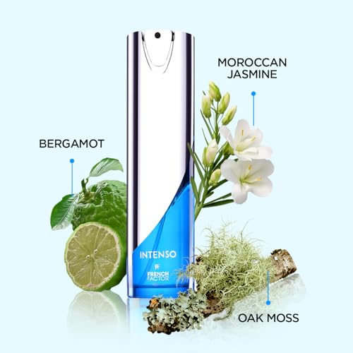 Image of French Factor Intenso Party Perfume For Men Long Lasting Fragrance Luxury Perfume Edp Gift For Boys Made In India (Pack of 1, 100ml)