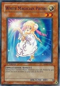 Yu-Gi-Oh! - White Magician Pikeru (SD6-EN013) - Structure Deck 6: Spellcaster's Judgment - 1st Edition - Common