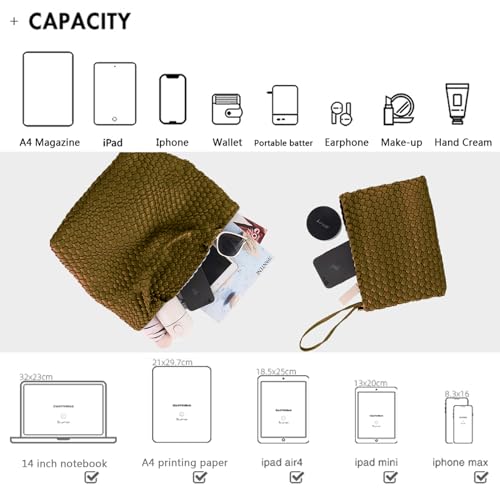 JINMANXUE Fashion Woven Bag Shopper Bag Travel Handbags and Purses Women Tote Bag Large Capacity Shoulder Bags4