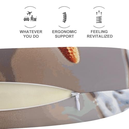 Almohada de espuma viscoelástica tamaño único cervical miniatura 5