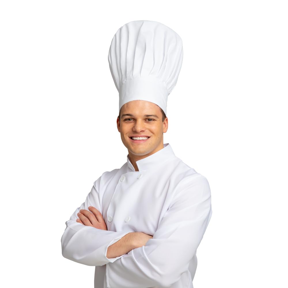 Wicked Costumes Big Chef Cook Hat Fancy Dress Accessory