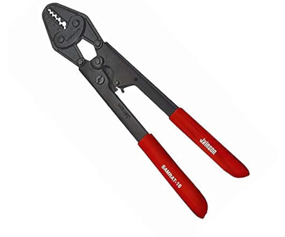 SIE Jainson Samrat 16 Crimping Tool (0.5mm² to 16mm²) : Amazon.in SIE Jainson Samrat 16 Crimping Tool (0.5mm² to 16mm²) : Amazon.in