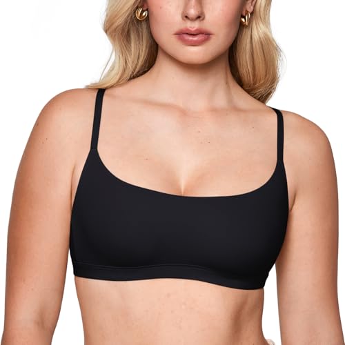 Image of INLYRIC Women's Inbarely Soft Bralettes - Cami Bras No Underwire Seamless Unlined Comfort Bralette