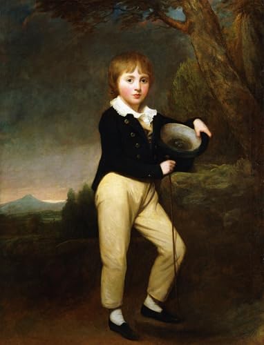 Peinture huile George Romney Maître Baines affiche sur toile de qualité musée 60x90cm