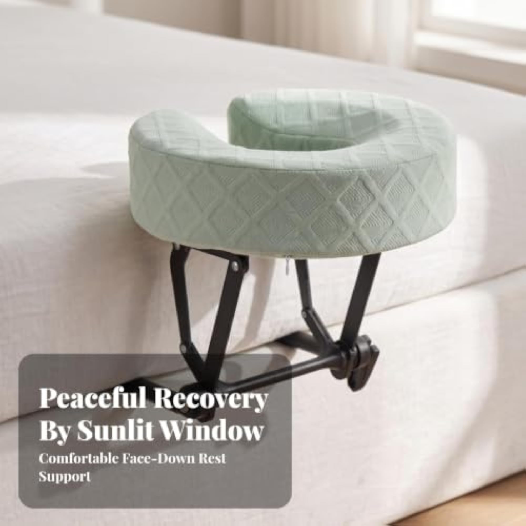 Bedside Massage Pillow with Bracket, Ergonomic Design