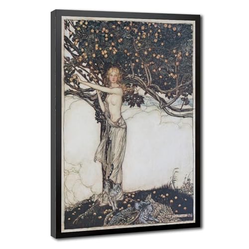 Impression sur toile Freya Arthur Rackham pour décorer un bureau élégant