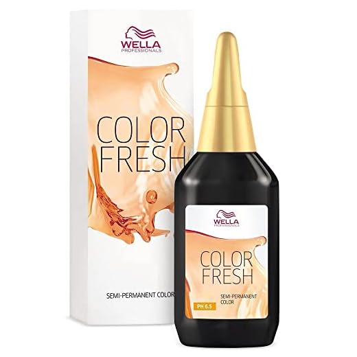 Wella Color Fresh Acid Liquid 6/45 mörkblond röd mahagoni förpackning (x)