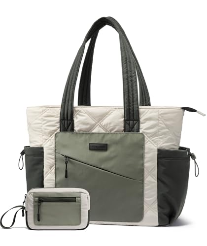 LOVEVOOK Bolso Mujer Grande Bolso Tote Mujer Portatil Trabajo Tote Bag Shopper para Universidad Viaje Oficina Trabajo Escuela