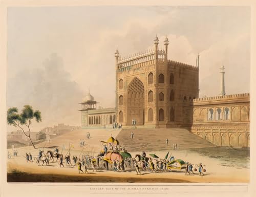 Tableaux peinture sur toile d'artiste célèbre de la porte de Delhi 60x90