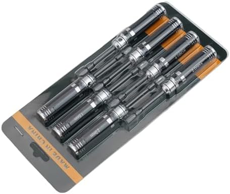 7pcs RC Hex & Nut Driver Screwdriver Set, Steel RC Tool Kit, Compatible with TRX4M, Axial SCX24, FMS FCX24 1/18 1/24 RC Crawler Cars - 2