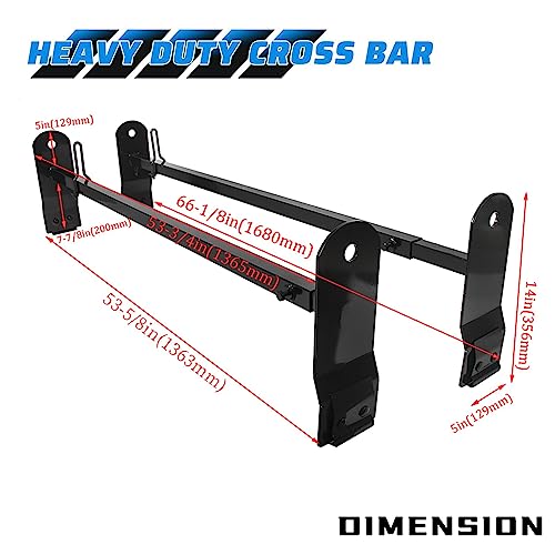 ECOTRIC 53"-66" Cross Bar Ladder Rack Carrier by ECOTRIC - Used condition - Image 2