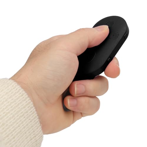 Control Remoto de Desplazamiento para Tabletas de Teléfonos Inteligentes, Volteador de Página de Aplicación Bluetooth para Kindle para TikTok, Cámara Recargable, Grabación de