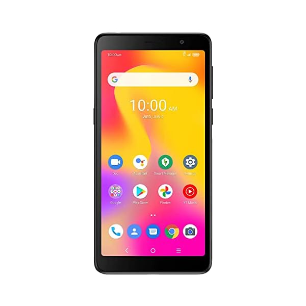 TCL A30 Unlocked Smartphone with 5.5" HD+ Display, 8MP Rear Camera, 32GB+3GB RAM, 3000mAh Battery, Android 11, Prime Black
