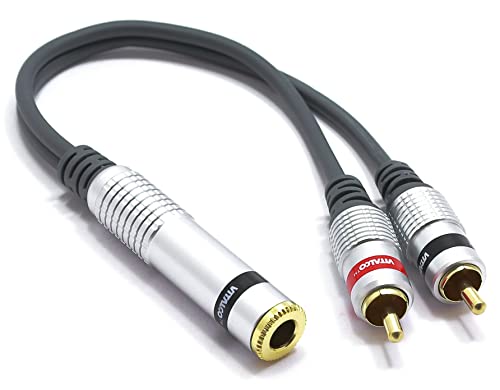 Adattatore Jack 6.3 Mm Mono A RCA Alpha Audio - Per Strumenti E Dispositivi Audio - Foto 6