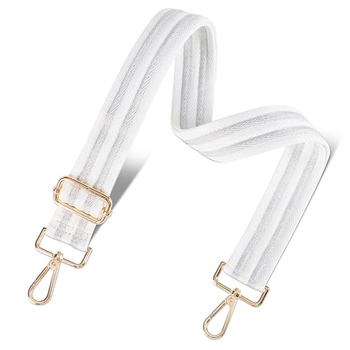 Image of chushui Woven Stripe Purse Straps,Replacement Crossbody Wide Shoulder Adjustable Strap for Bag Handbags