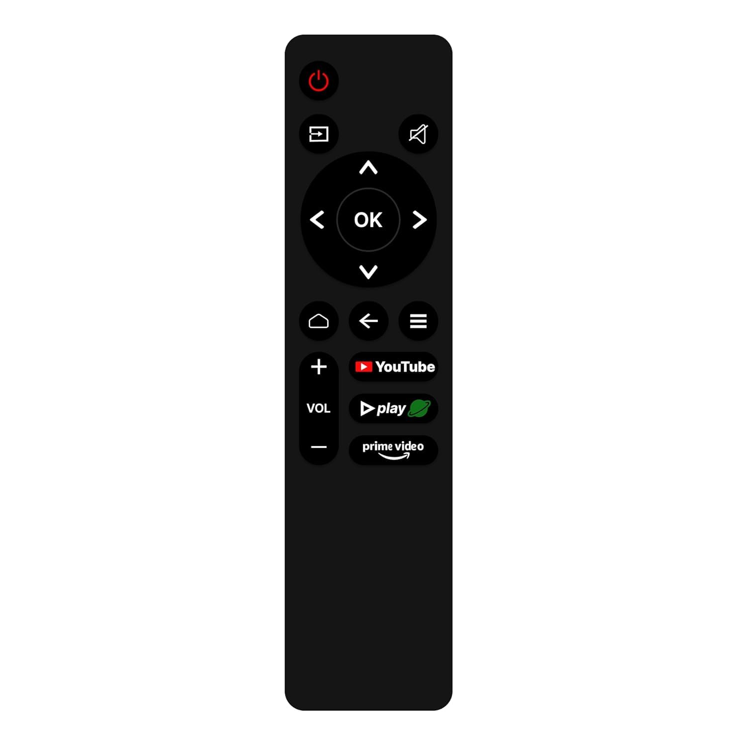 Remote Compatible with METZ Smart LED TV Remote Control (Without Voice Function) (Please Match The Image with Your Old Remot-image-24