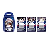 Top Trumps Card Game American Football Stars - Family Games for Kids and Adults - Learning Games - Kids Card Games for 2 Players and More - Kid War Games - Card Wars - for 6 Plus Kids