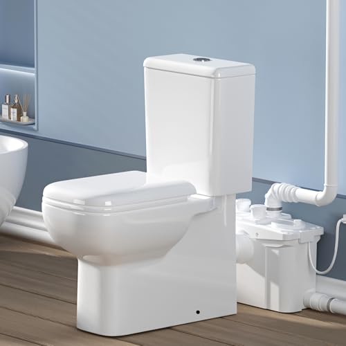 WinZo Upflush Toilet System for Basement