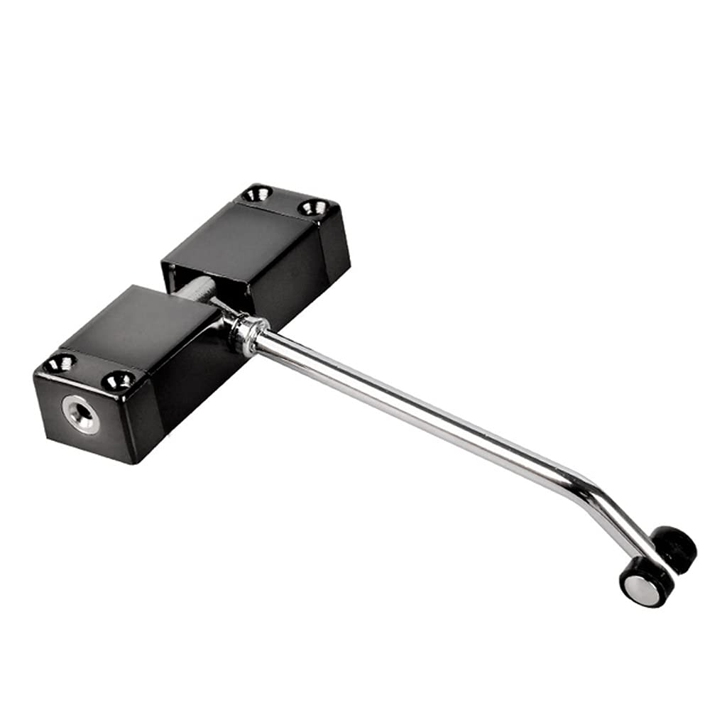 Ferme-porte en acier inoxydable noir Svart de haute précision pour mobilier et portes 40kg