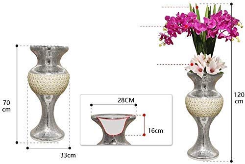 Vase en céramique de 70 cm MU pour combler les espaces vides du salon avec élégance