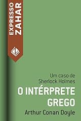 Capa de O intérprete grego: Um caso de Sherlock Holmes