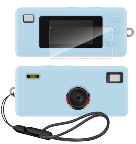Funda de silicona para cámara Charmera con protector de pantalla miniatura 1