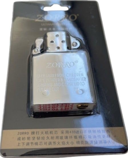 Amazon.co.jp: ゾロ 重厚 オイルライター (インサイドSilver