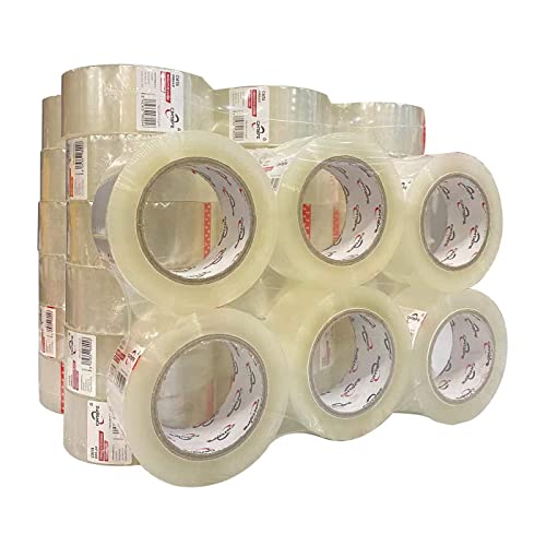 various Cinta Embalaje Cinta Adhesiva (48mm 200m) para Embalar Paquetes y Cajas de Envíos y Mudanzas Color Precinto Tranparente 36 Rollo
