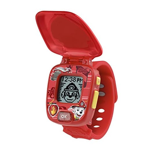 VTech PAW Patrol Marshall Learning Watch, Red