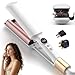 UKLISS Ferro ondulato – Pro Mini ferro ondulato per capelli con 2 adattatori...