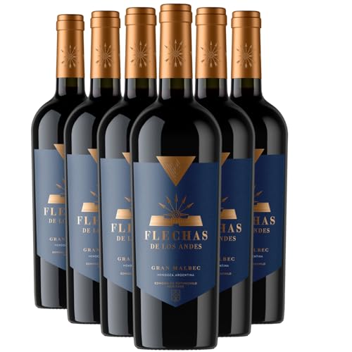 Argentine Mendoza Flechas de Los Andes Gran Malbec tinto 2021 - Edmond de Rothschild - Argentina - Variedades de uva Malbec - 6x75cl