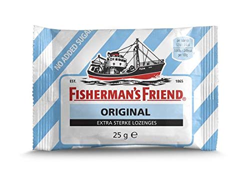 Fisherman's friend extra strong sv. blue 24x | Total weight 600 gr