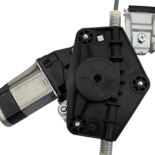 Image of TRQ Rear Passenger Side Power Window Motor and Regulator Assembly Compatible with 2006-2012 Ford Fusion 2006-2011 Mercury Milan 2006 Lincoln Zephyr 2007-2012 Lincoln MKZ