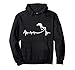 Cascadeurs Trottinettes freestyle Cardiogram Trottinettes Sweat à Capuche