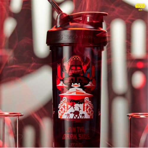 Image of BlenderBottle Star Wars Shaker Bottle Pro Series Perfect for Protein Shakes and Pre Workout, 28-Ounce, Join the Dark Side