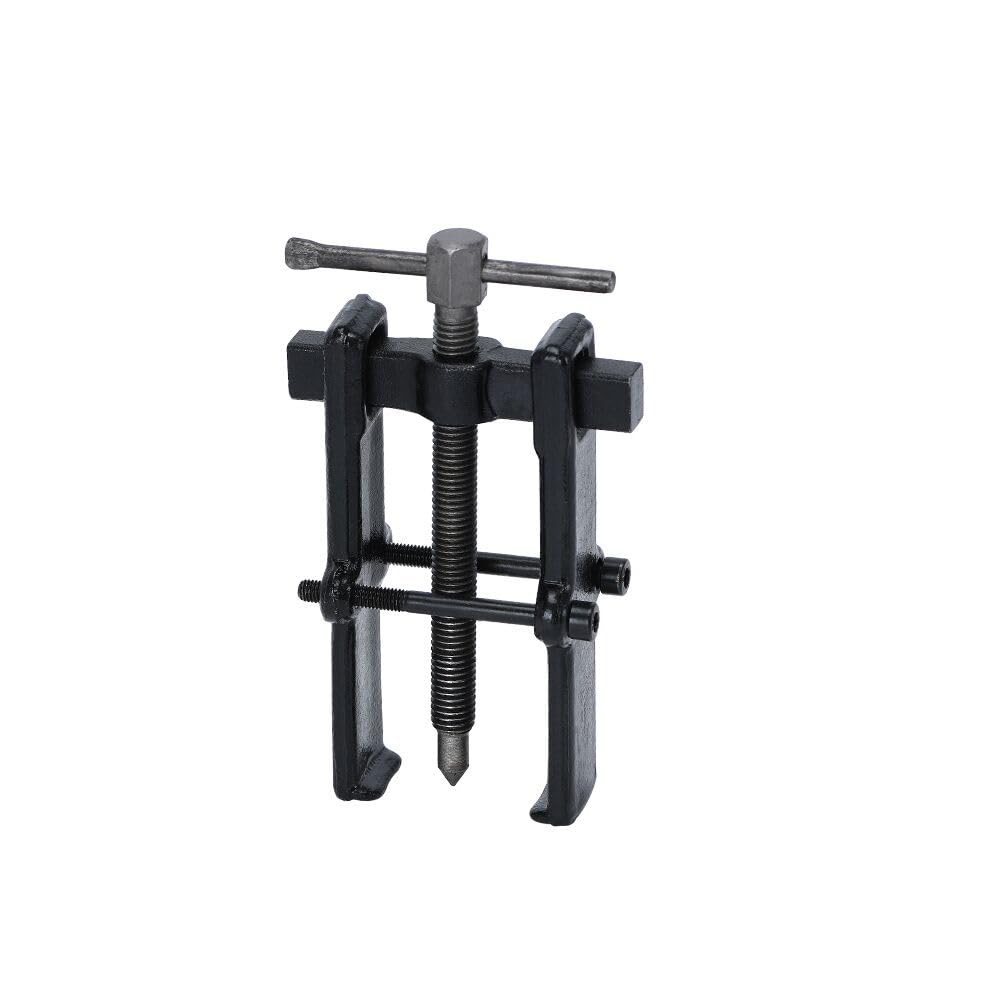 Hypertune Universal 4inch Two Jaw Pilot Bearing Gear Puller Bearing Gear Remover Tool Carbon Steel Adjustable Pump Pulley Remover Hand Tool Removal