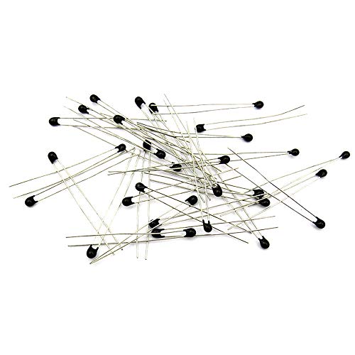 IndustrialField 20pcs/lot MF52AT 50K 3950 +/-5% NTC-50k/3950 ntc-mf52at 50K B value: 3950 thermistor temperature sensor MF52