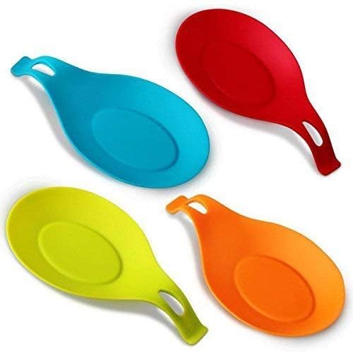 BUCKLE UP Silicone Spoon Rest - Small - Set of 2 - Assorted 1