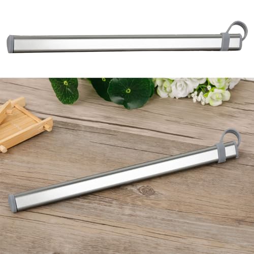 Silver Chopsticks Tubes Aluminum Box Case, Box Without Chopsticks,Kitchen Utensils and Gadgets?size:24.5*1.8cm,chopstick box?aluminum storage tube