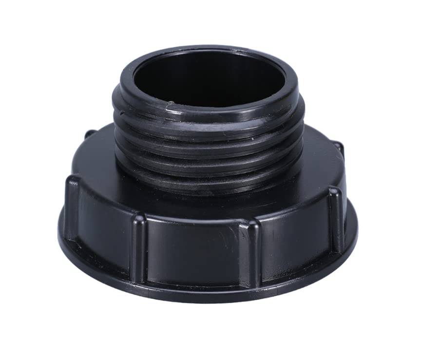 Convertisseur réservoir IBC 80mm NPT vers S60x6 adaptateur de transfert anti fuite pour tuyau