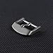 Archer Watch Straps - Stainless Steel Watch Strap Buckles (Matte Gunmetal, 16mm)
